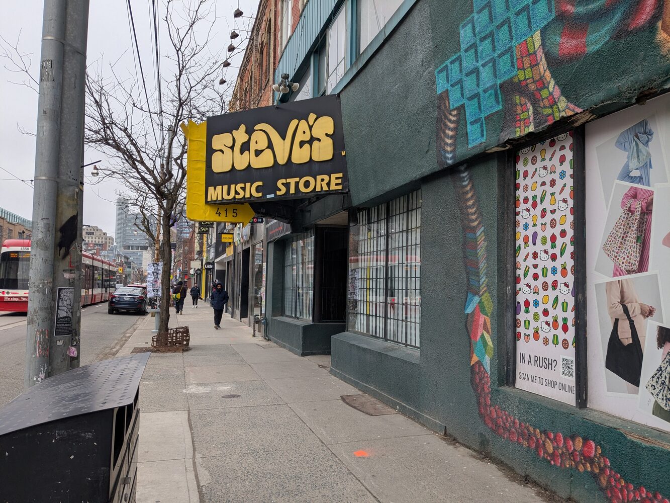 Toronto storefront exterior
